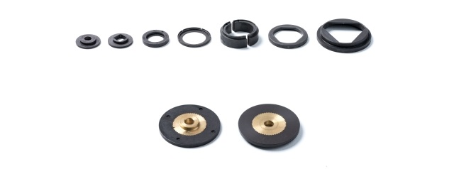 Plastic-bonded injection molded magnets